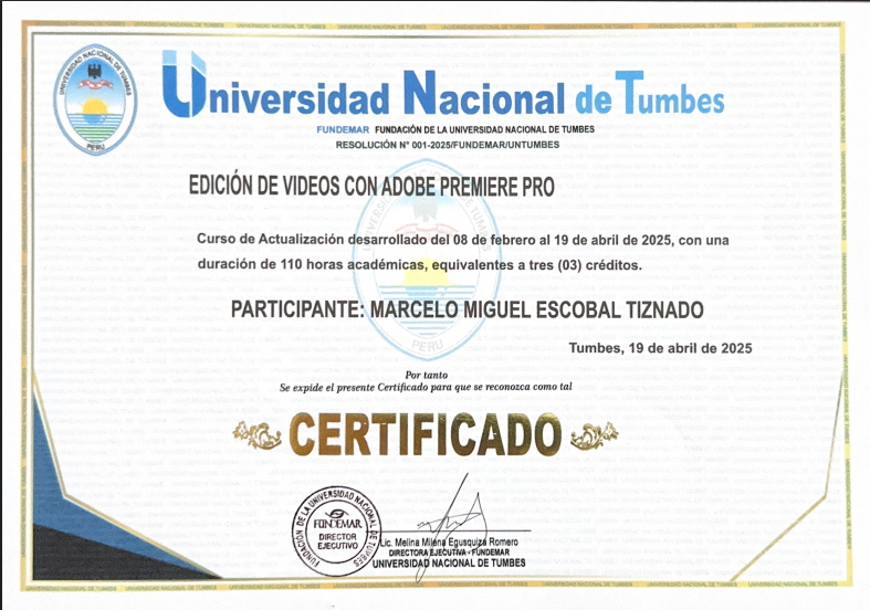 Edición de video con Adobe Premiere Pro